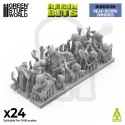 3D printed set Dead Rising Zombies 1:48 - powstające zombi 24 szt.
