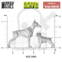 3D printed set War Dogs 1:35 - psy wojskowe 7 szt.
