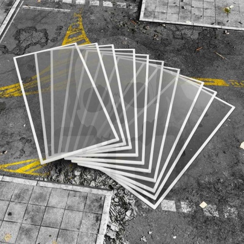 Basic WTC Glasspack Footprints 10x - znaczniki budynków 10 szt