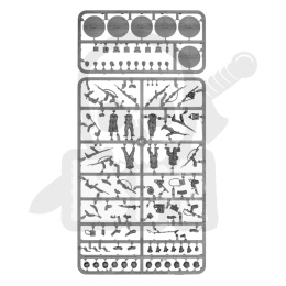 British & Canadian Army infantry WINTER - żołnierze 6 szt.