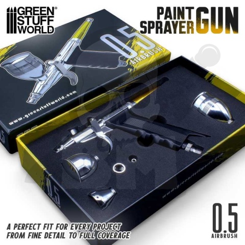 GSW Airbrush gun 0.5 mm - aerograf - pistolet natryskowy