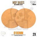 MDF Bases - Round 100 mm podstawki pod figurki 2 szt.