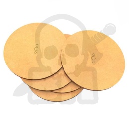 MDF Bases - Round 80 mm podstawki pod figurki 5 szt.