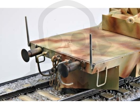 Trumpeter 00369 German Panzerjagerwagen 1:35 - wagon pociągu pancernego