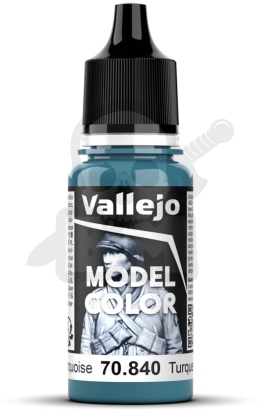 Vallejo 70840 Model Color 18ml Light Turquoise 70.840