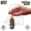 Zestaw 40 kulek o średnicy 6,35 mm do mieszania farb