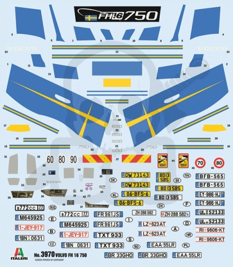 1:24 Ciężarówka Volvo FH16 Medium Roof