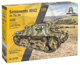 1:35 Semovente M42 da 75/34 (Upgraded Edition) - model działa samobieżnego