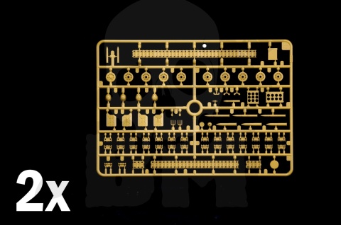 1:35 Semovente M42 da 75/34 (Upgraded Edition) - model działa samobieżnego
