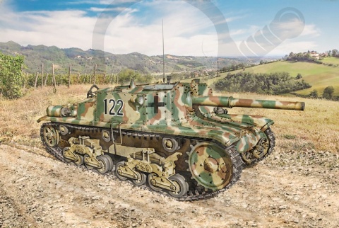 1:35 Semovente M42 da 75/34 (Upgraded Edition) - model działa samobieżnego