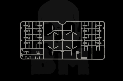 1:72 Model bombowca B-17F Flying Fortress