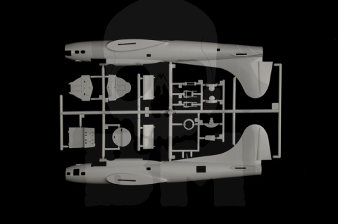 1:72 Model bombowca B-17F Flying Fortress