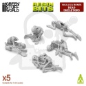 3D printed set - Human Skeletons 1:35 - szkielety 5 szt.