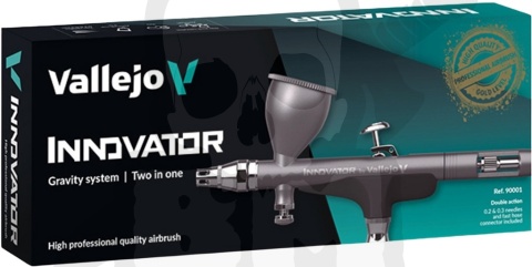 Vallejo 90001 Airbrush - Aerograf Innovator - Gravity system - Two in one