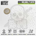 Moldable thermoplastic beads - White 100g - kulki termoplastyczne