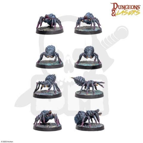 Dungeons & Lasers - Cave Spiders - Pająki jaskiniowe