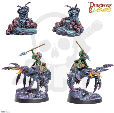 Dungeons & Lasers - Cave Spiders - Pająki jaskiniowe