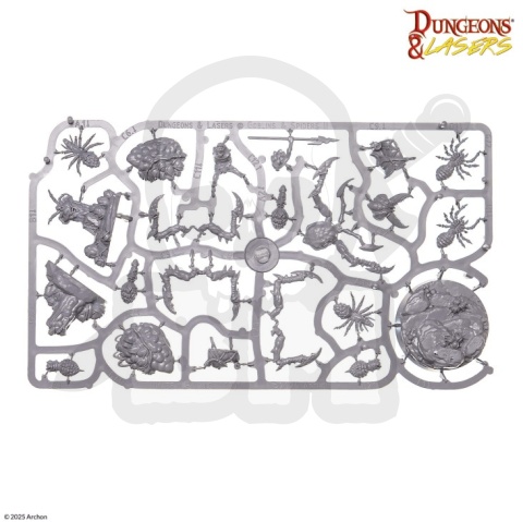 Dungeons & Lasers - Cave Spiders - Pająki jaskiniowe