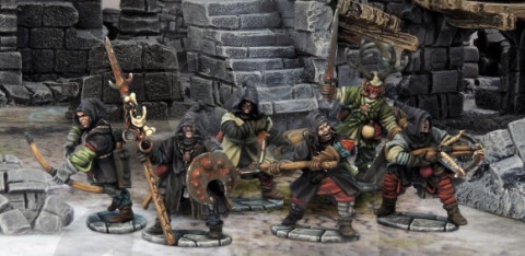 Frostgrave Cultists III - kultyści -- 20 szt.