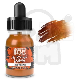 GSW Acrylic Ink Opaque - Light Brown 30ml