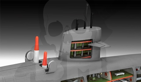 Revell 05185 Model okrętu podwodnego S.S.B. Abraham Lincoln 1:253