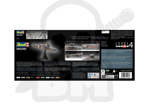 Revell 05185 Model okrętu podwodnego S.S.B. Abraham Lincoln 1:253