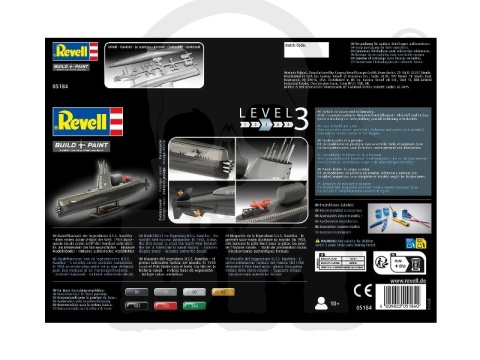 Revell 05184 Model okrętu podwodnego U.S.S. Nautilus 1:305
