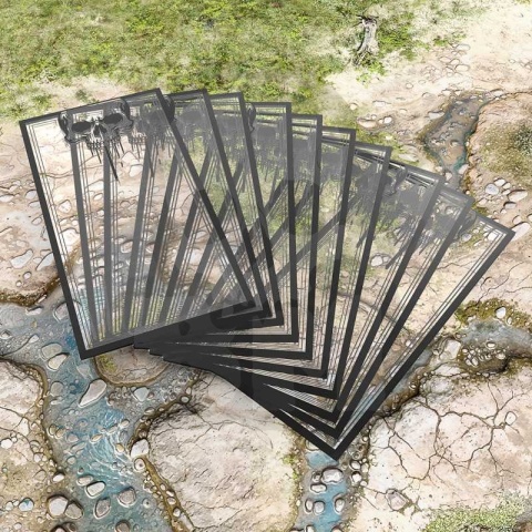 Skull Basic WTC Glasspack Footprints 10x - znaczniki budynków