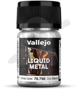 Vallejo 70796 Liquid Gold 35 ml White Gold