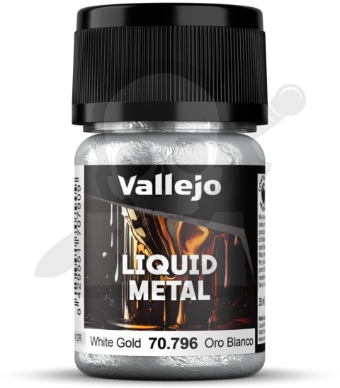 Vallejo 70796 Liquid Gold 35 ml White Gold