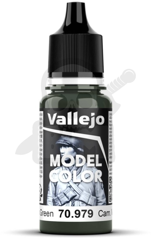 Vallejo 70979 Model Color 18ml German Cam. Dark Green