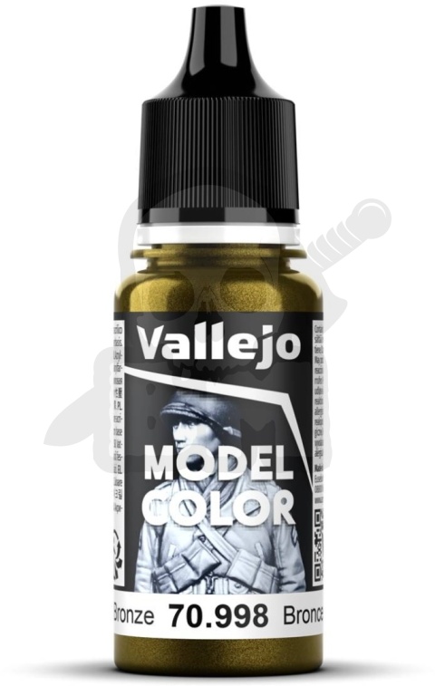 Vallejo 70998 Model Color 18ml Bronze 70.998