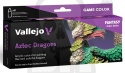 Vallejo 72195 Game Color Zestaw 8 farb - Fantasy Aztec Dragons
