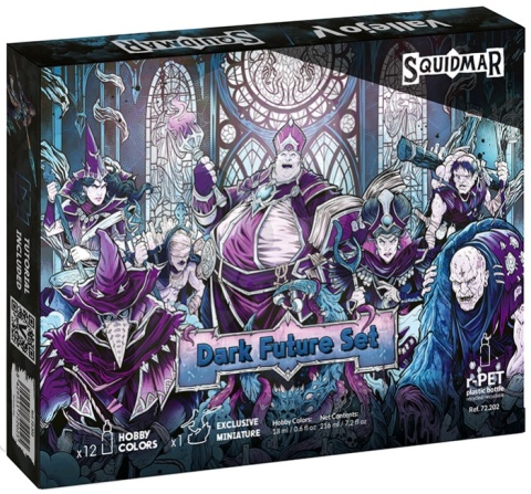 Vallejo 72202 Game Color - Dark Future Set by Squidmar 12 farb