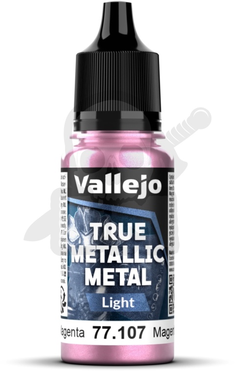 Vallejo 77107 True Metallic Metal 18ml Crimson Magenta