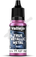 Vallejo 77127 True Metallic Metal 18ml Crimson Magenta