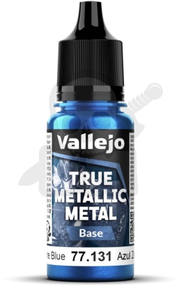 Vallejo 77131 True Metallic Metal 18ml Sapphire Blue
