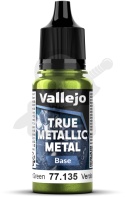 Vallejo 77135 True Metallic Metal 18ml Amber Green