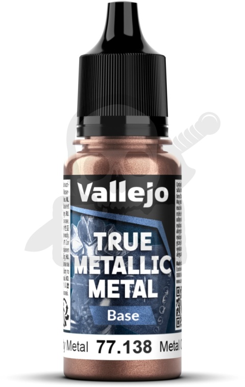 Vallejo 77138 True Metallic Metal 18ml Rusty Metal