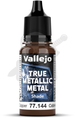 Vallejo 77144 True Metallic Metal 18ml Ancient Copper
