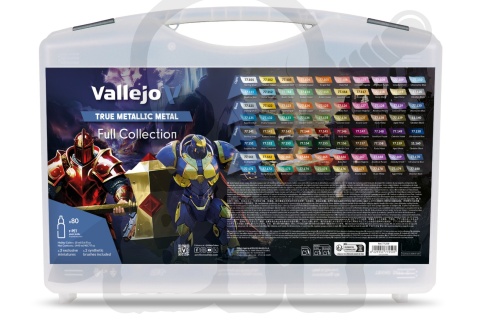 Vallejo 77250 True Metallic Metal Full Collection Case CENA BEZ RABATU