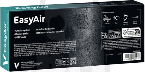 Vallejo 90003 Airbrush - Aerograf EasyAir 0.3 - Gravity system