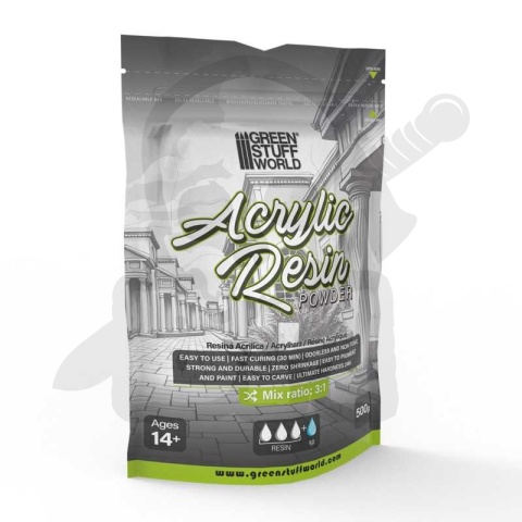 Green Stuff Acrylic Resin 500gr - Żywica akrylowa