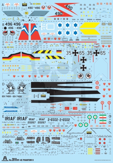 1:48 RF-4E Phantom II - model samolotu odrzutowego