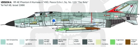 1:48 RF-4E Phantom II - model samolotu odrzutowego