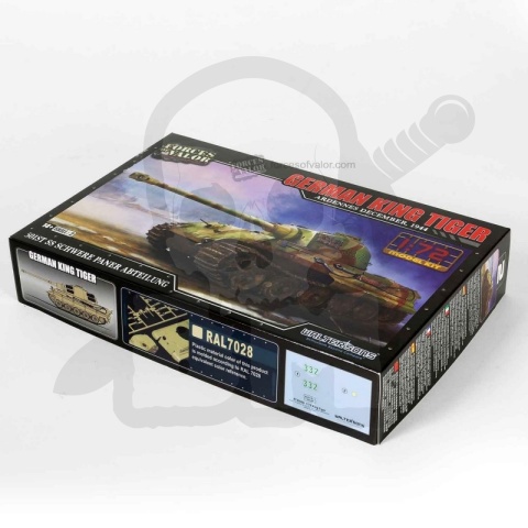 Forces of Valor 873002A German King Tiger (Henschel turret)