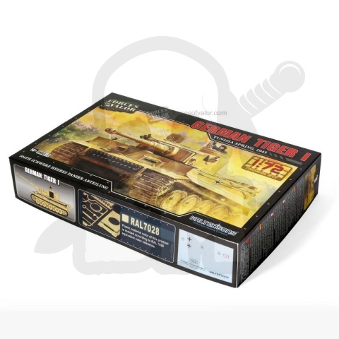 Forces of Valor 873001A German Tiger I Early Production Tunesia Spring1943