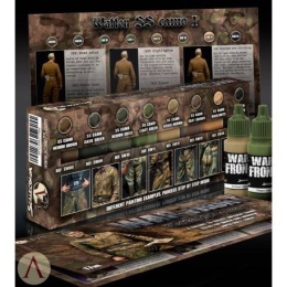 Scale 75: Waffen SS Camo I Paint Set - zestaw 8 farb akrylowych