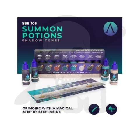 Scale 75: Instant - Summon Potions Paint Set - zestaw 8 farb akrylowych