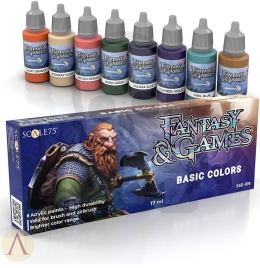 Scale75: Fantasy & Games - Paint Set - Basic Colors